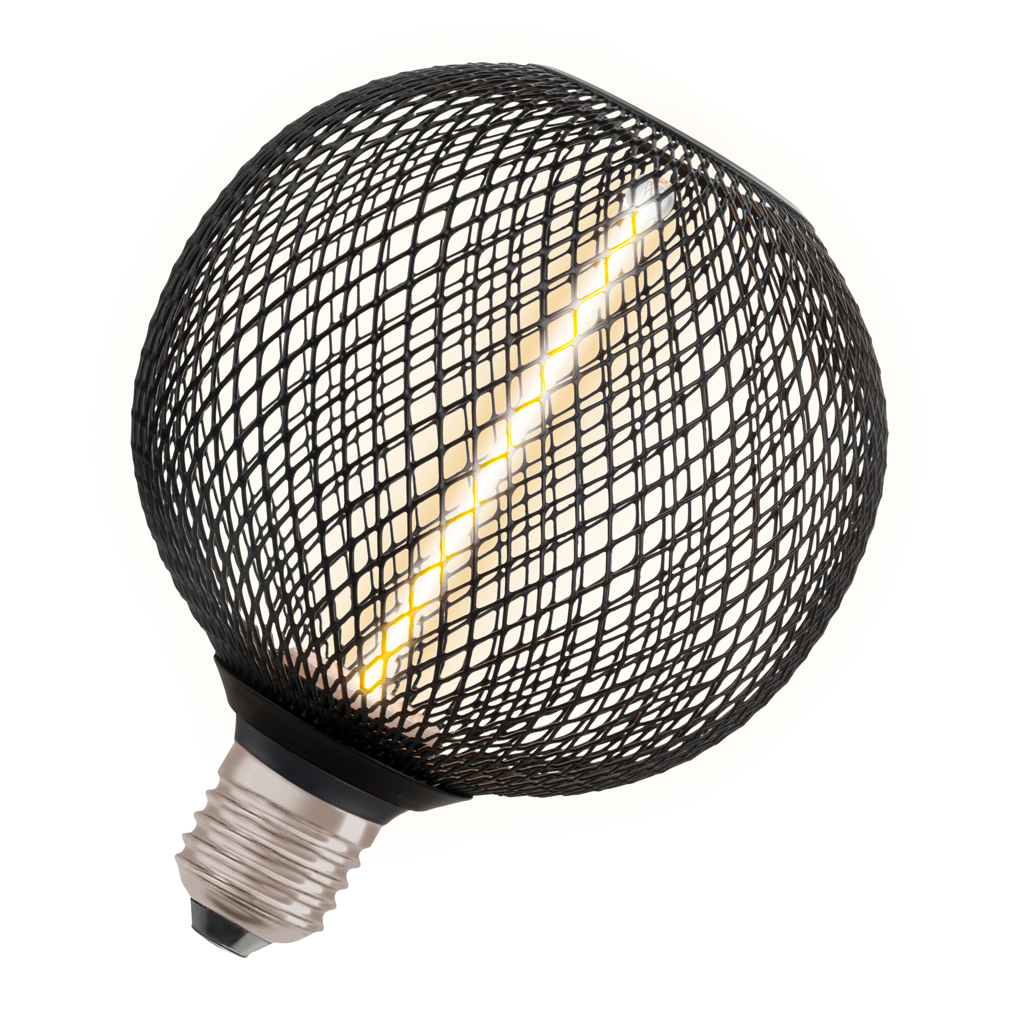 LEDVANCE DECOR STRAW FILAMENT LAMP IN METAL HOUSING 3.5W 818 E27 - 4058075840249