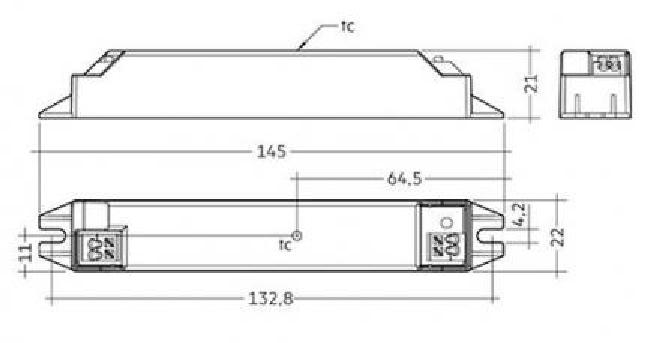 Tridonic LED-Treiber LC 10/350/29 fixC lp SNC2