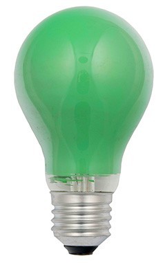 Scharnberger+Hasenbein Glühlampe B60x105mm E27 230V 40W grün 40251 - 40251