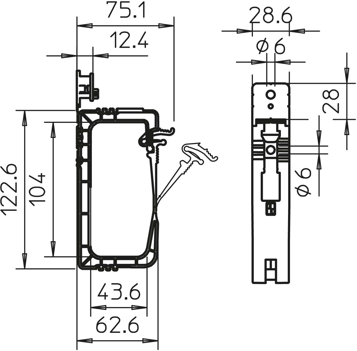 OBO Bettermann Vertr Grip-Sammelhalterung 2031 40 - 2205416