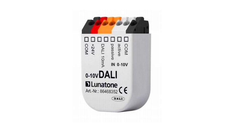 Lunatone Light Management 0-10V-DALI Interface - 86468352-001 Lunatone Light Management 0-10V-DALI Interface - 86468352-001