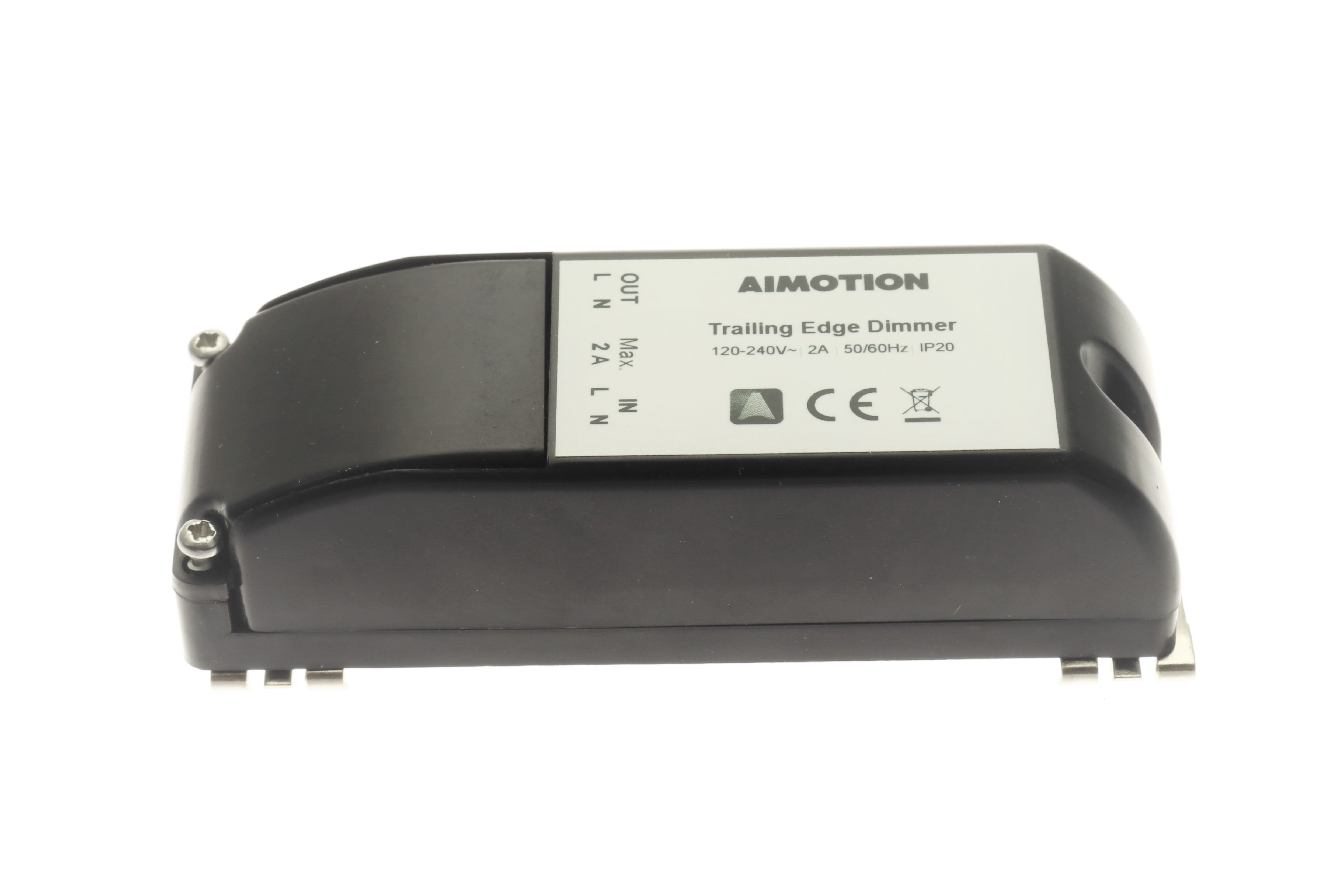 Aimotion 230V Phasenabschnitt Dimmer 460W, Montage im Schaltschrank / Hutschiene