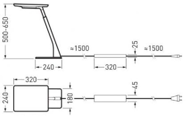 Trilux HCL LED-Office Luminaire BICULT SMART SINGLE 56W 2700-6000K 5580 Lumens ACT T SMS TGCS 5500 ETDI 01 EU white