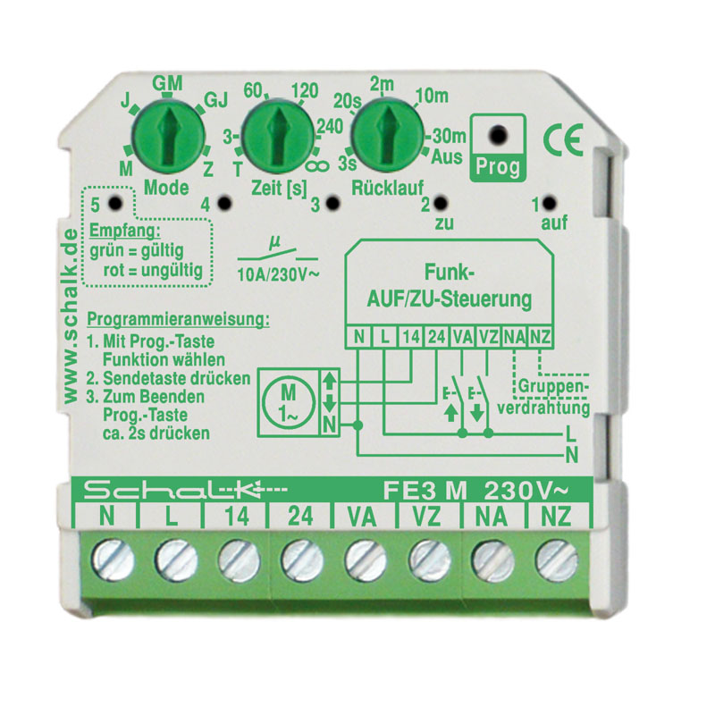 Schalk Funkschaltsystem FE3 M (230V AC)
