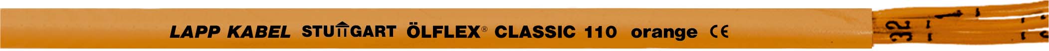 Lapp Kabel&Leitung ÖLFLEX CLASSIC 110 Orange 3G1,5 0019711 R100