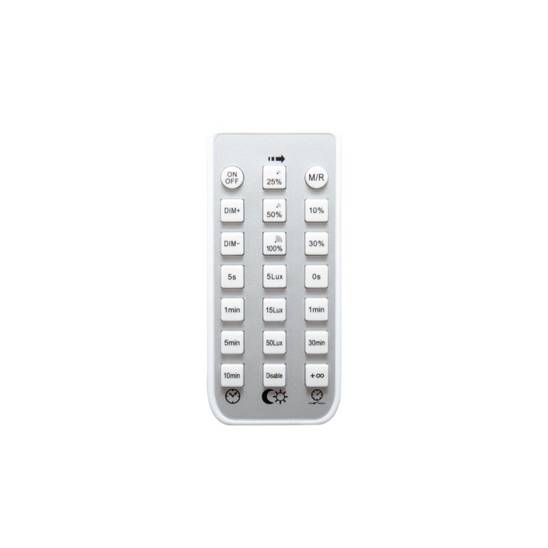 DOTLUX Fernbedienung fuer DOTLUX LED-Feuchtraumleuchte MISTRALsensor IP66 1540mm 39W 4000K gefrostet mit Radarsensor (2822-840120) - 5139