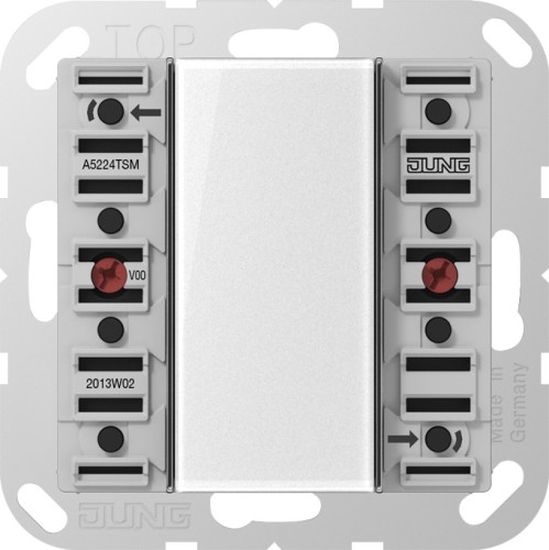 Jung Tastsensor-Modul 2fach AC/DC24V 2-k. 4Sp. A 5224 TSM - A5224TSM