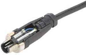 Binder Kabelstecker 5-polig,Serie 713 99 0437 14 05
