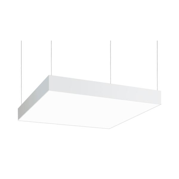 Brumberg LED pendulum area light, DALI dimmable, textured white - 13730173