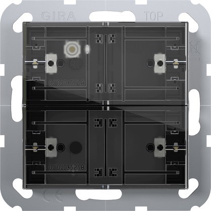 Gira Tastsensor 4 Komfort 2-fach KNX 504200 - 504200