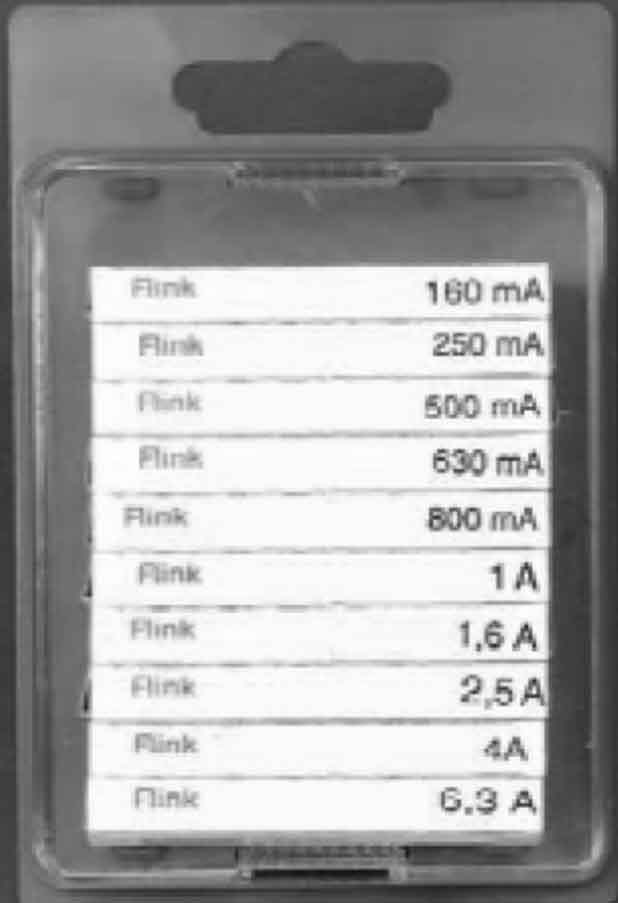 Eska Sicherungssortiment M 5x20mm, 100St. 121.800 - 121800
