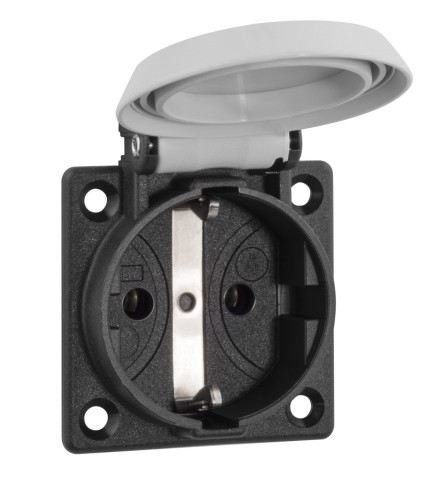 ABL EB-Steckdose 1K gr/gr Sk 1661060 - 1661060 ABL EB-Steckdose 1K gr/gr Sk 1661060 - 1661060