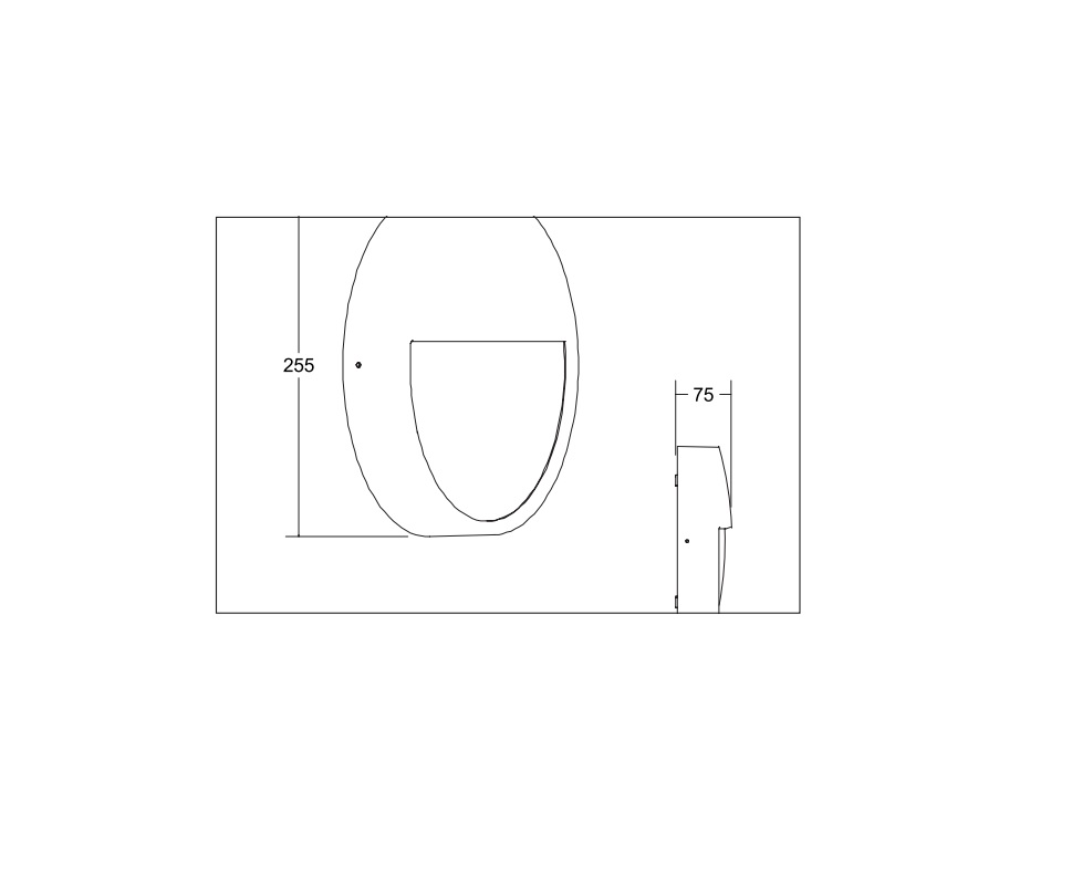 Brumberg LED-Wandanbauleuchte 12W 230V rund strukturschwarz - 10037183