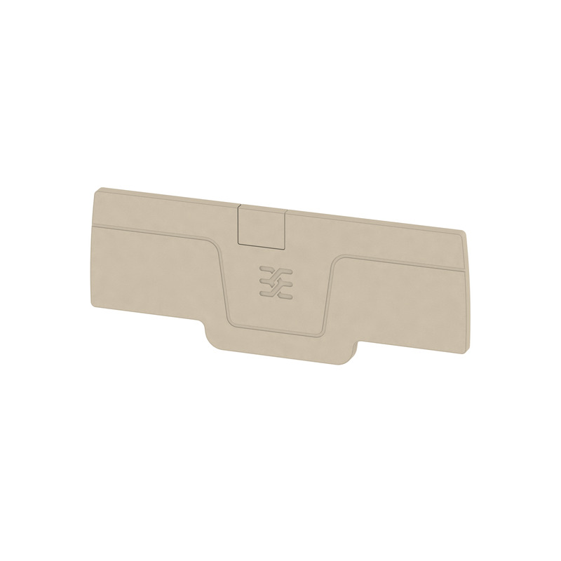 Weidmüller Abschlussplatte beige AEP 4C 2.5 - 1521530000