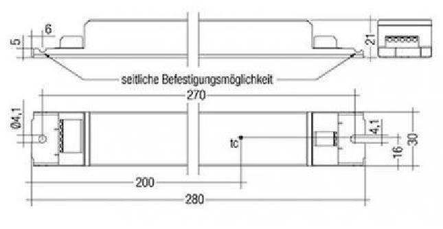 Tridonic LED-Treiber LC 75W 350-1050mA flexC lp EXC