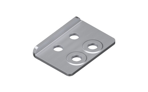 Rittal VX Sockel-Adapter Stahlblech 8660.130 (VE4)