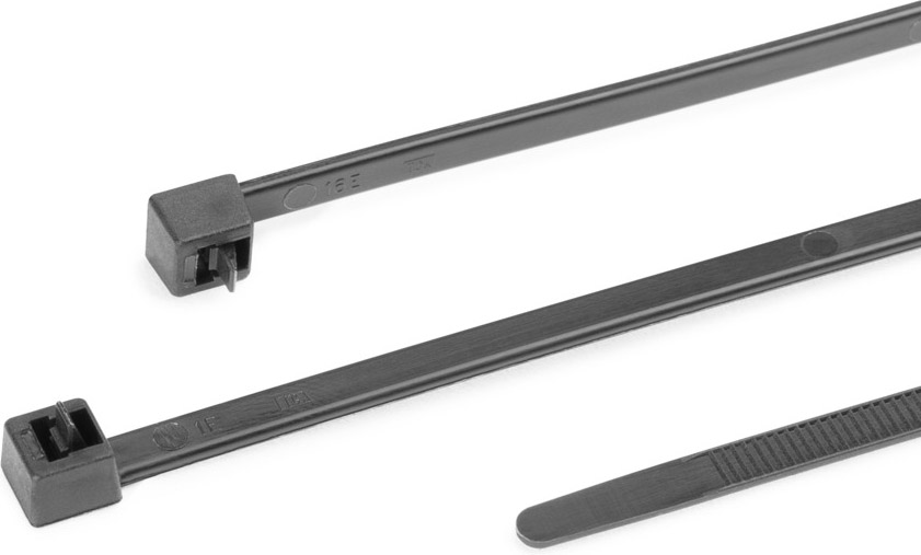 HellermannTyton Kabelbinder 4,8x300 schwarz RELK2I-N66-BK