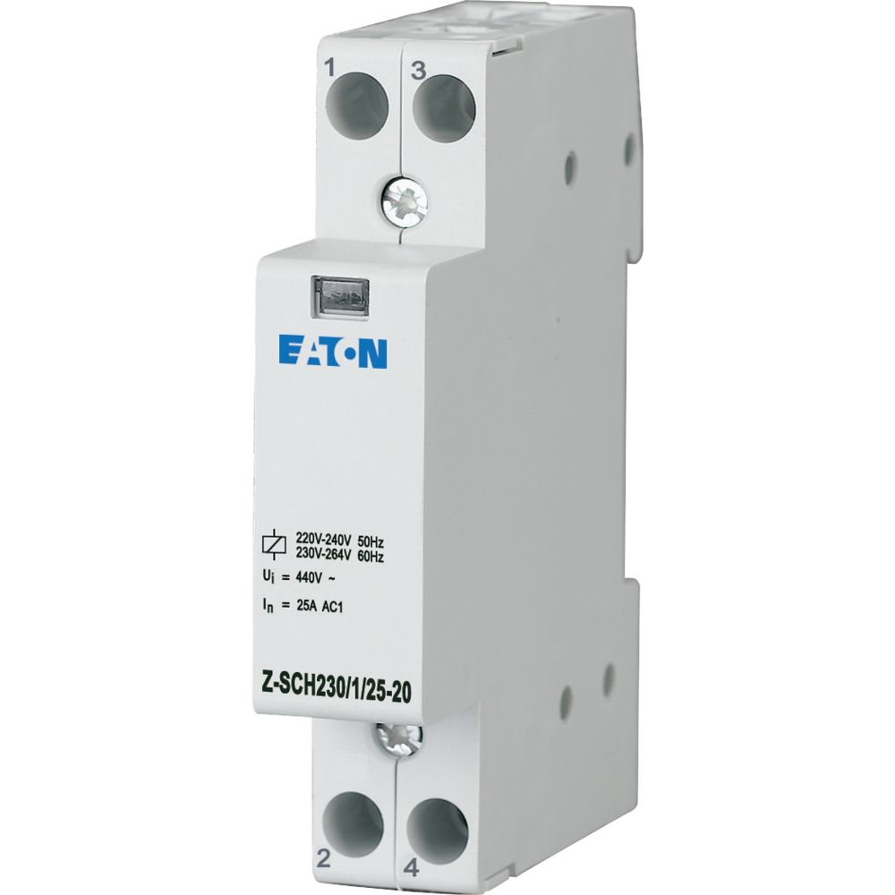 Eaton Installationsschütz 230VAC, 2S, 25A Z-SCH230/1/25-20