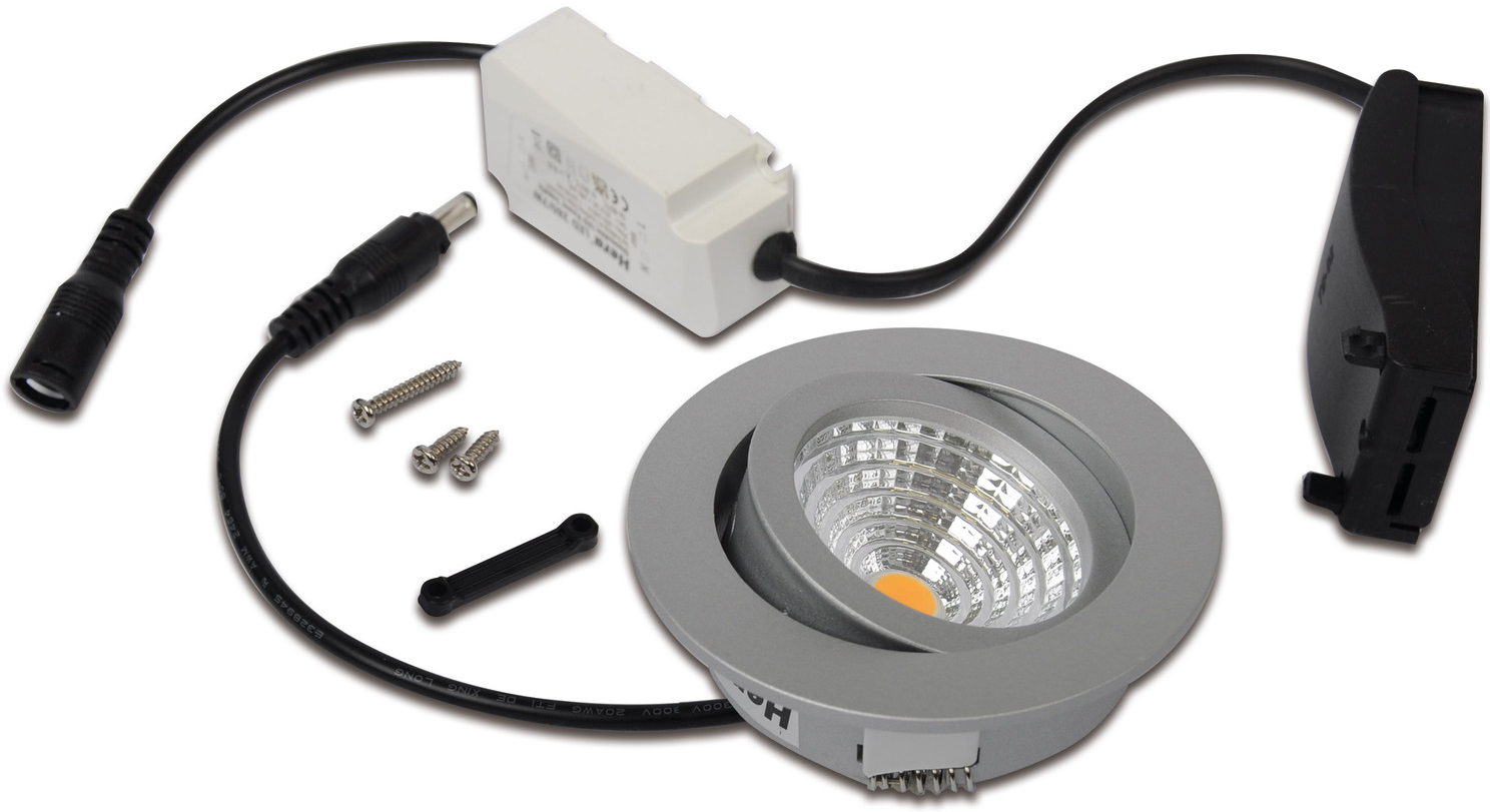 Hera LED-Einbauleuchten-Set chrom-matt 20203356004 günstig online kaufen