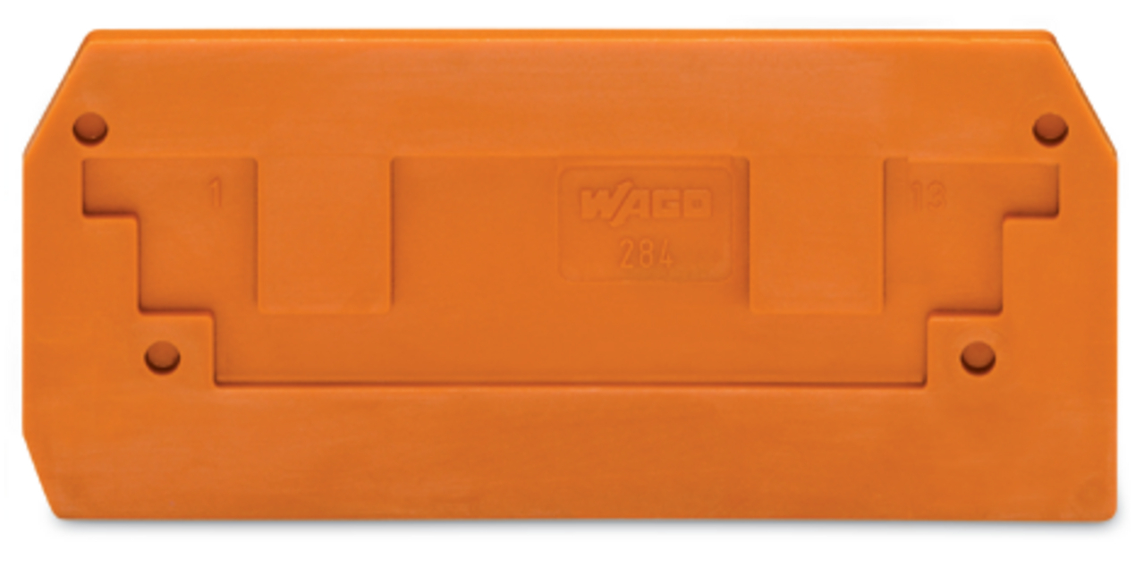 WAGO GmbH & Co. KG Abschlußplatte orange 284-328