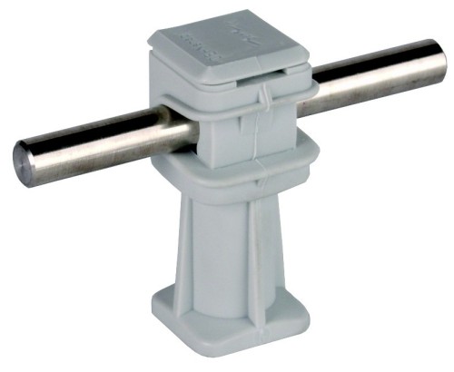 DEHN Leitungshalter grau H 36mm f. Rd 8mm M8 LH DS 8 H36 IGM8 GR - 204004