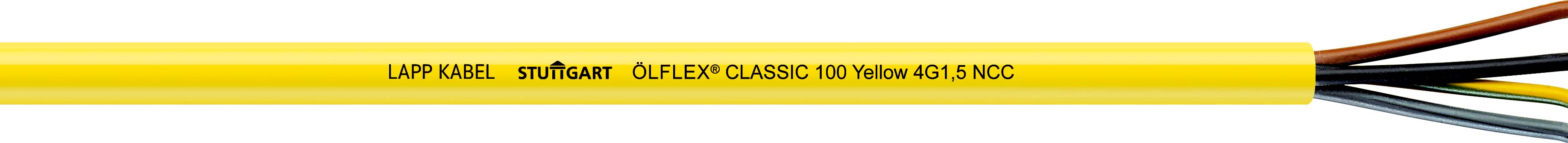 Lapp Kabel&Leitung ÖLFLEX CLASSIC 100 YELLOW 3G1,5 0010400 T500