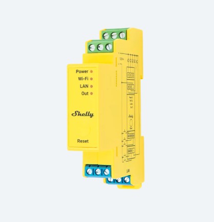 Shelly Hutschiene Pro RGBWW PM LED Lichtcontroller Messfunktion WLAN LAN BT