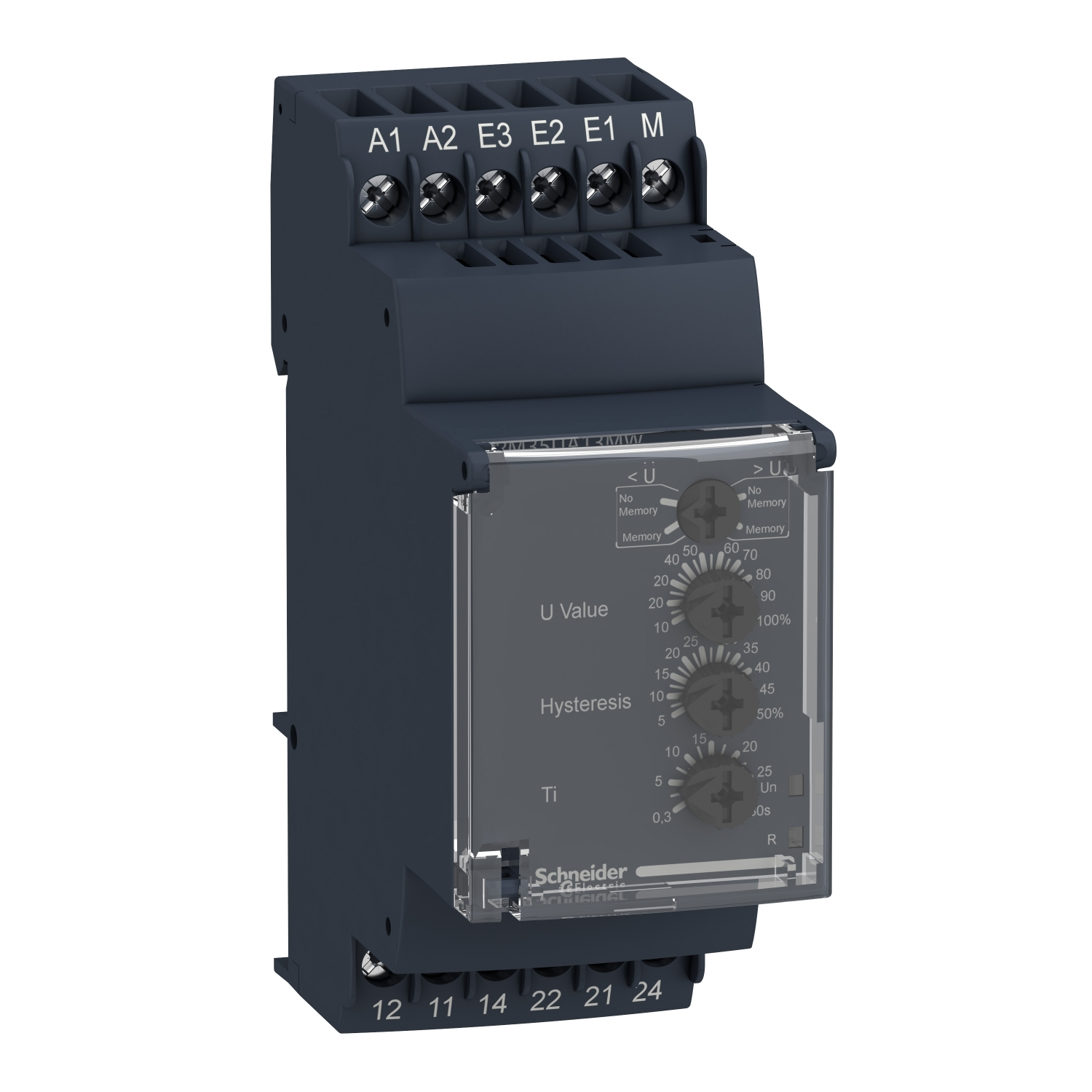 Schneider Electric Spannungswächter 0,05-5V Un24-240V 2W RM35UA11MW