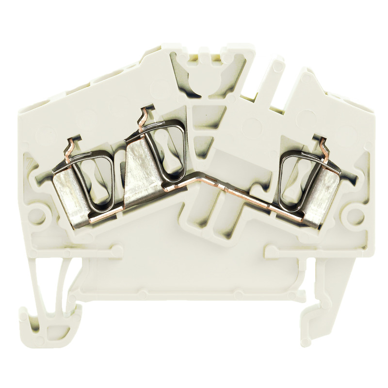 Weidmüller Klemme Federanschl.,2.5mm² ZDU 2.5-2/3AN WS