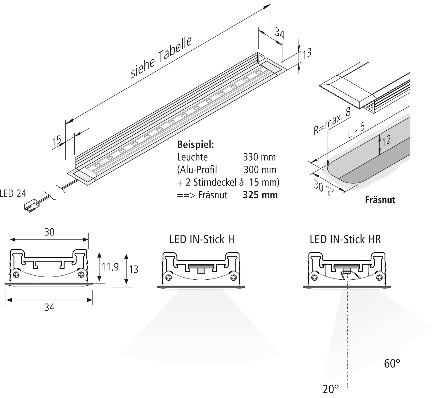 Hera Netzanschlussleitung 3m Aderendh. waag. Mon. CS 42/3000 - 21526023001