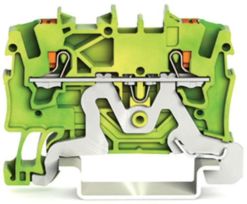 WAGO GmbH & Co. KG 2-Leiter-Schutzleiterkl. 1,5qmm, grün-gelb 2201-1207 - 2201-1207