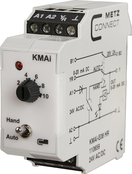 Metz Connect Schnittstellenmodul KMAi-E08 24ACDC 20mA - 110659