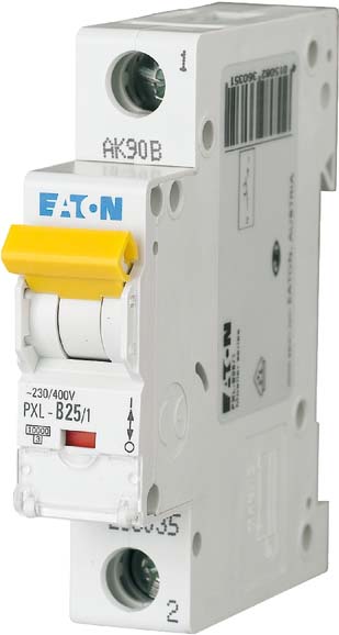 Eaton LS-Schalter m.Beschrift. B 25A, 1p PXL-B25/1 - 236035 Eaton LS-Schalter m.Beschrift. B 25A, 1p PXL-B25/1 - 236035