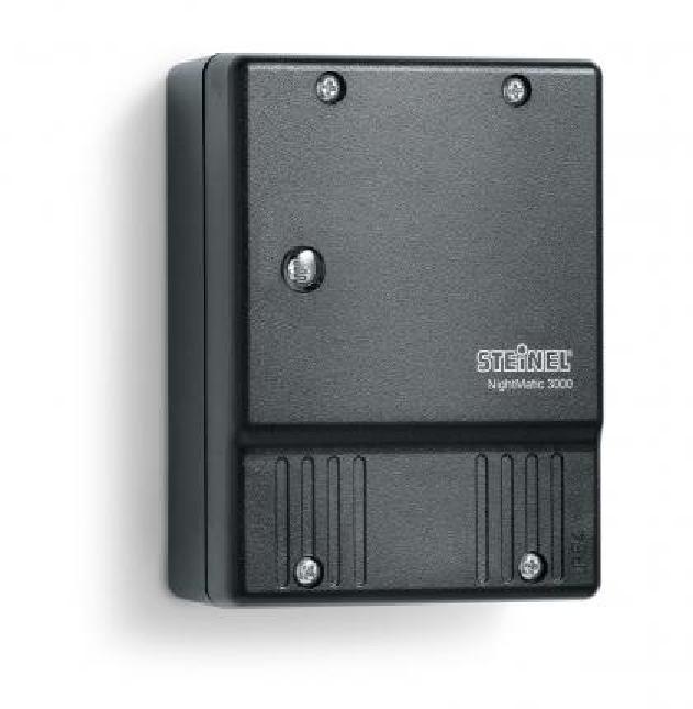 Steinel Photoelectric lighting controller NightMatic 3000 Vario black