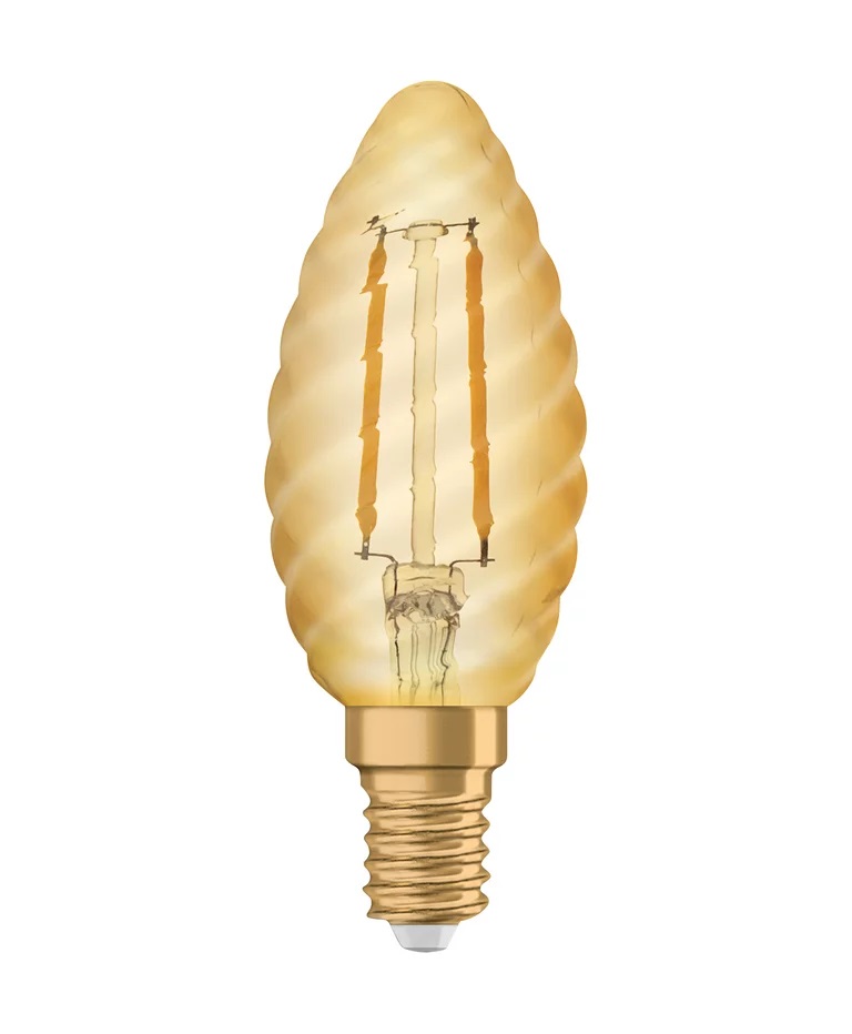 Ledvance LED-Leuchtmittel Vintage 1906 LED 22 2.5 W/2400K E14 – 4099854091490