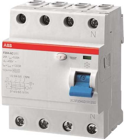 ABB Stotz S&J FI-Schutzschalter pro M Compact F204A-40/0,03 - 2CSF204101R1400 ABB Stotz S&J FI-Schutzschalter pro M Compact F204A-40/0,03 - 2CSF204101R1400