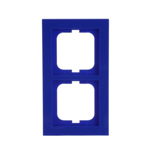 Busch-Jaeger Rahmen 2-fach blau 1722-288 - 2CKA001754A4344