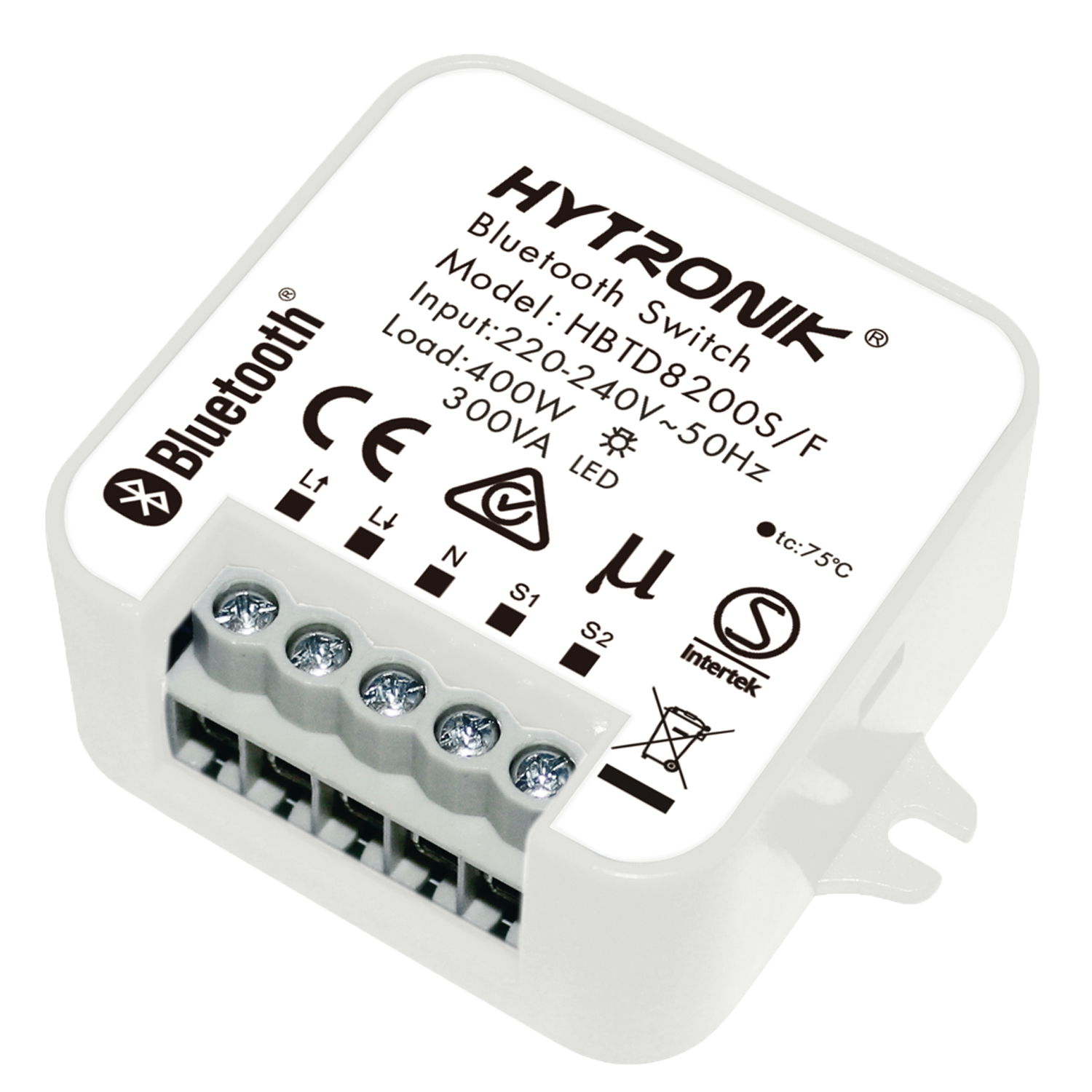 Hytronik Bluetooth 1-10V LED-Dimmer HBTD8200V/F - 41058200