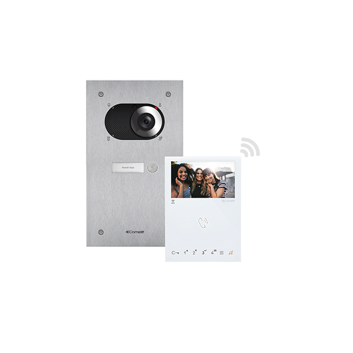 Comelit Group Einfamilienhauskit Switch Monitor WiFi SB2 KVS2011