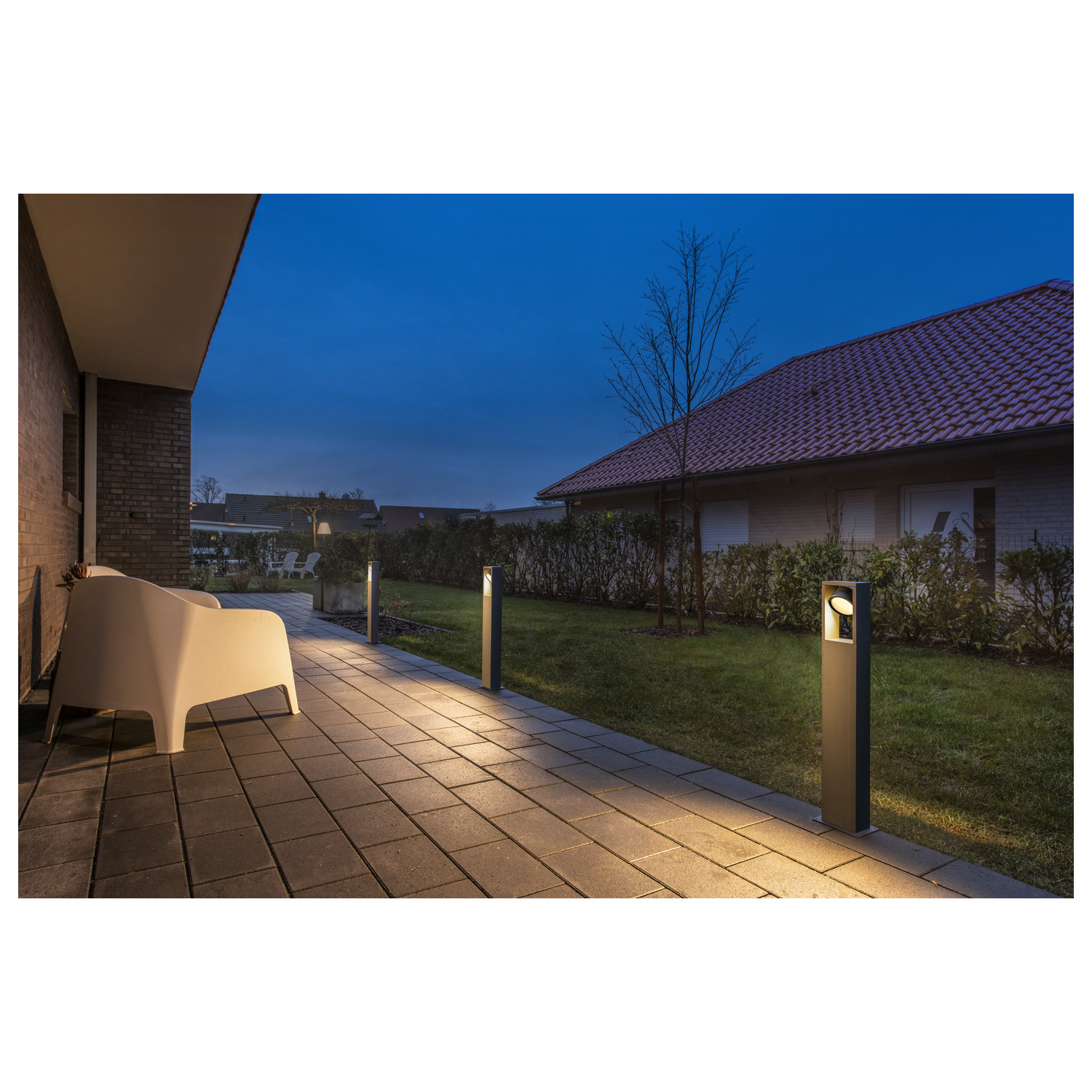 SLV ESKINA FRAME 75, Outdoor LED Stehleuchte single anthrazit CCT switch 3000/4000K - 1004750