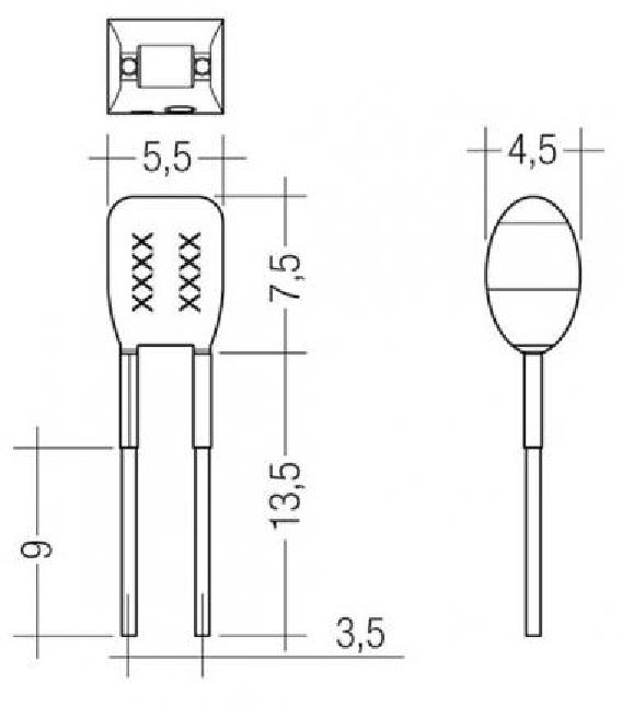 Tridonic resistor I-SELECT 2 PLUG 500MA BL