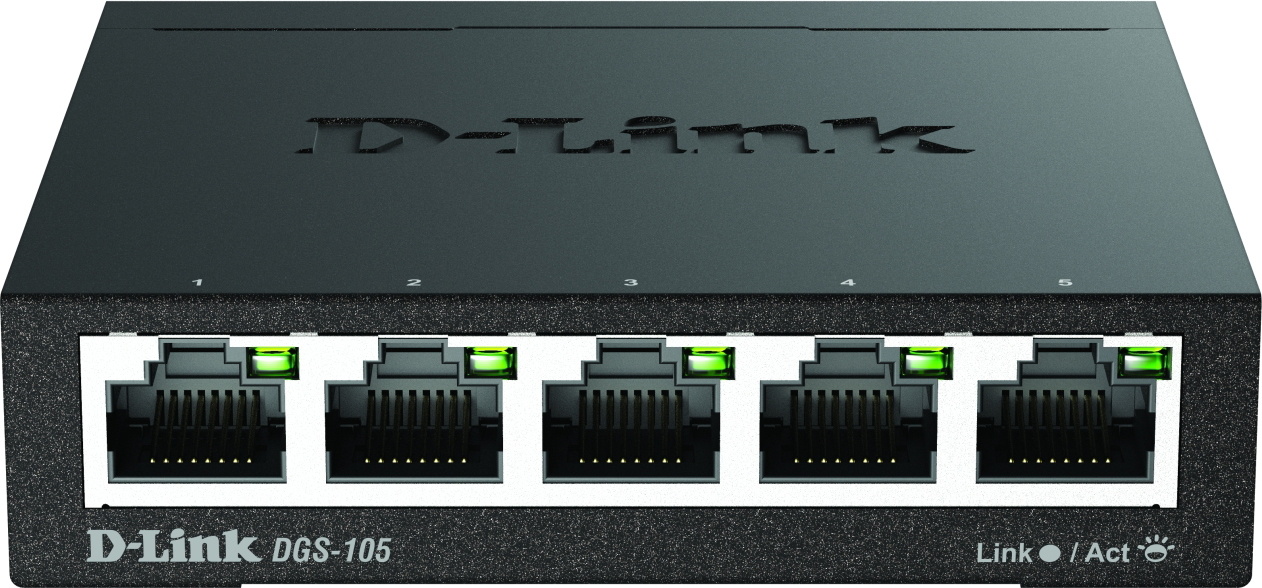 DLink Deutschland Gigabit Switch 5-Port Layer 2 DGS-105/E