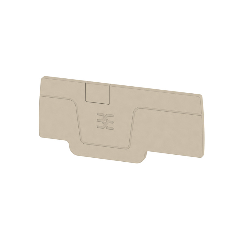 Weidmüller Abschlussplatte beige AEP 3C 2.5 - 1521510000