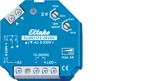 Eltako LED-Dimmschalter 12-36V DC ELD61/12-36V - 61100865 Eltako LED-Dimmschalter 12-36V DC ELD61/12-36V - 61100865