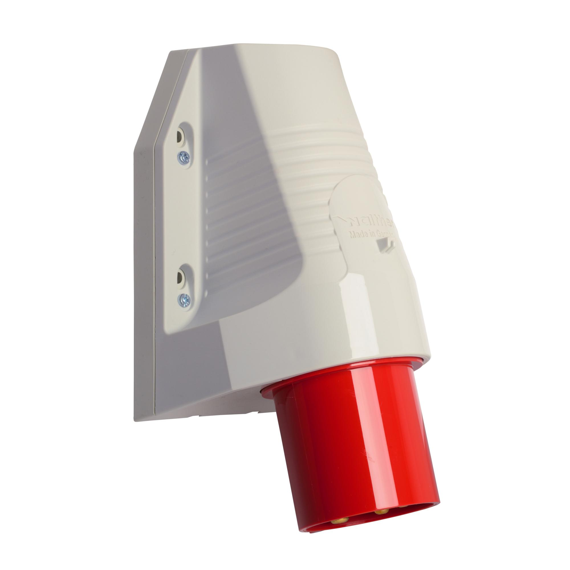 Walther Werke Wandgerätestecker 63A 5P 400V 6h IP44 660