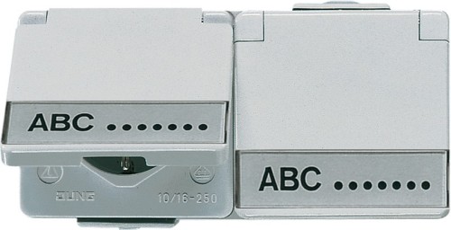Jung SCHUKO-Steckdose 2-fach 16A 250V 622 NAWW - 622NAWW günstig online kaufen