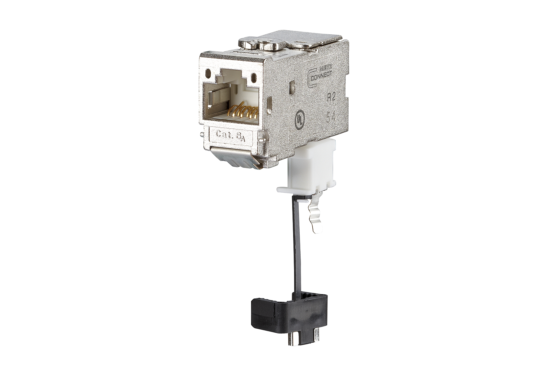 Metz Connect C6Amodul 270 Jack Cat. 6A geschirmt 130B12-E