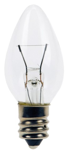 Scharnberger+Hasenbein Kerzenlampe 23x53mm E12 12V 3W klar 57232 - 57232