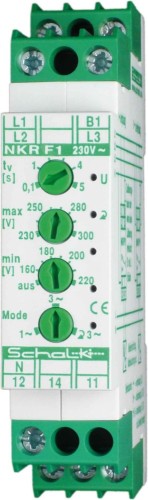 Schalk Netz-Überwachungs-Relais m.Drehf. 3x230/400V NKR F1 - NKRF19