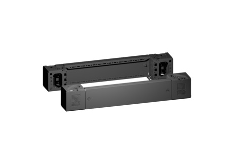 Rittal VX Sockel-Eckstück H:100mm, für B:600mm 8660.002 (VE2)